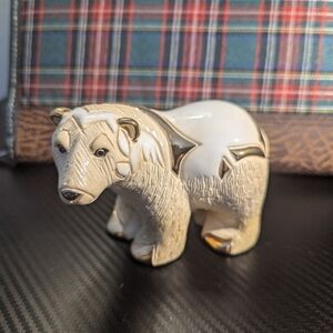 Vintage Rinconada Polar Bear Artesania De Rosa Pottery Animals Ceramics